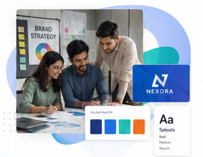 Brand identity team